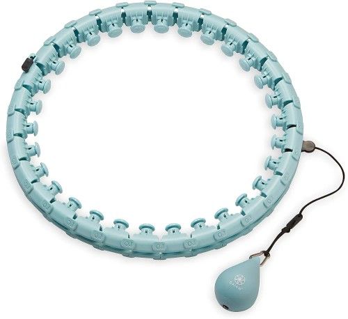 Gaiam Weighted Fitness Hoop with 1lb Weighted Ball