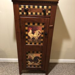 Rooster Cabinet Shelf Furniture