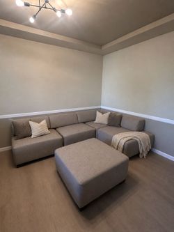 Large 5 Piece Modular Couch
