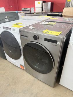 LG Front Load Washing Machine – Graphite Steel