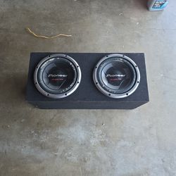 Pioneer Champion Series 2 x 12 Subwoofer