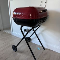 Portable Steel BBQ Grill