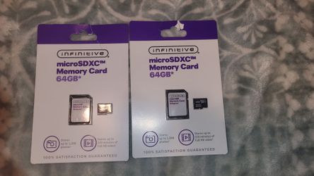 Infinitive 64GB micro sdxc tm
