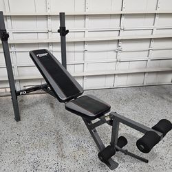 Adjustable 300lbs Capacity Weight Bench