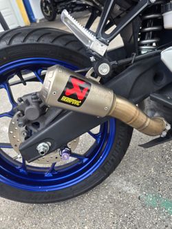 2016 YAMAHA YZF R3, BLUE