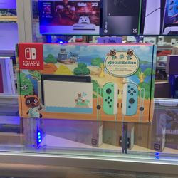 Nintendo Switch Special Edition Animal Crossing 