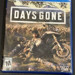PS4 Days Gone Game Bend Studio Sony PlayStation 4. Disc like new
