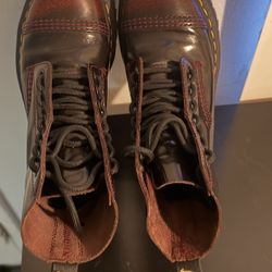 Dr Martens Sinclair - Cherry Red Arcadia