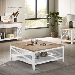 3 Pc End Table Coffee Table And Sofá Table 