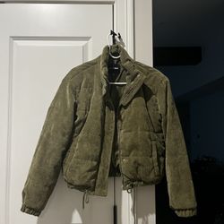 Green Fall/Winter Jacket 