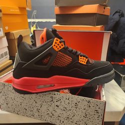 Jordan 4 Retro Red Thunder 
