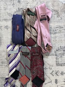 Assorted ties $5, YSL