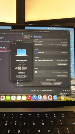 14 Inch Macbook Pro, M5 Chip, 500GB SSD
