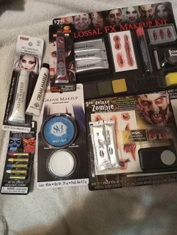 Halloween Makeup And Accessories Bundle