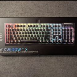 Razer BlackWidow V4 X Mechanical Gaming Keyboard (Green Switch) Brand New In Box