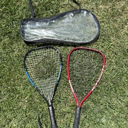 Wilson & Python Squash Racquets + Eye Protection – $85 – Quality Gear