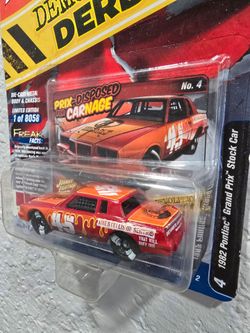 Johnny Lightning 82 Buick Grand Prix Demolition Derby