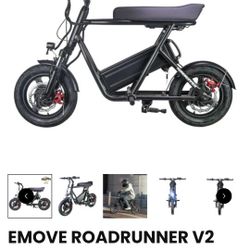 Emove Voro Motors Roadrunner V2  E-Bike With Amazing Fast Speeds Of 35mph Or Faster And 50miles Of Range Nothing Wrong Everything Good. $900 O.b.O💯🔥