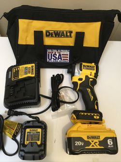 Dewalt 20v Brushless Atomic Impact Drill Kit 