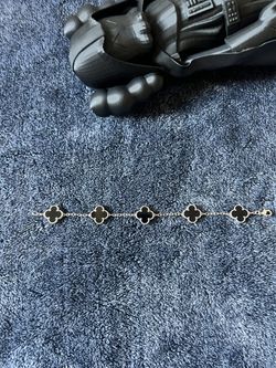 Van Cleef Bracelet Black 7mm