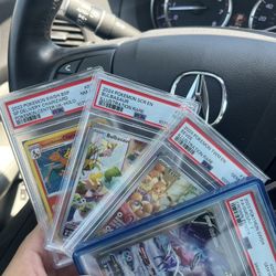 Pokemon PSA Graded Slabs