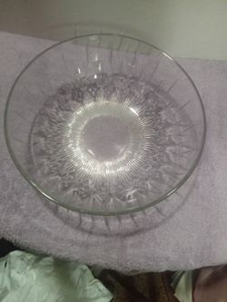 Glass Serving Bowl