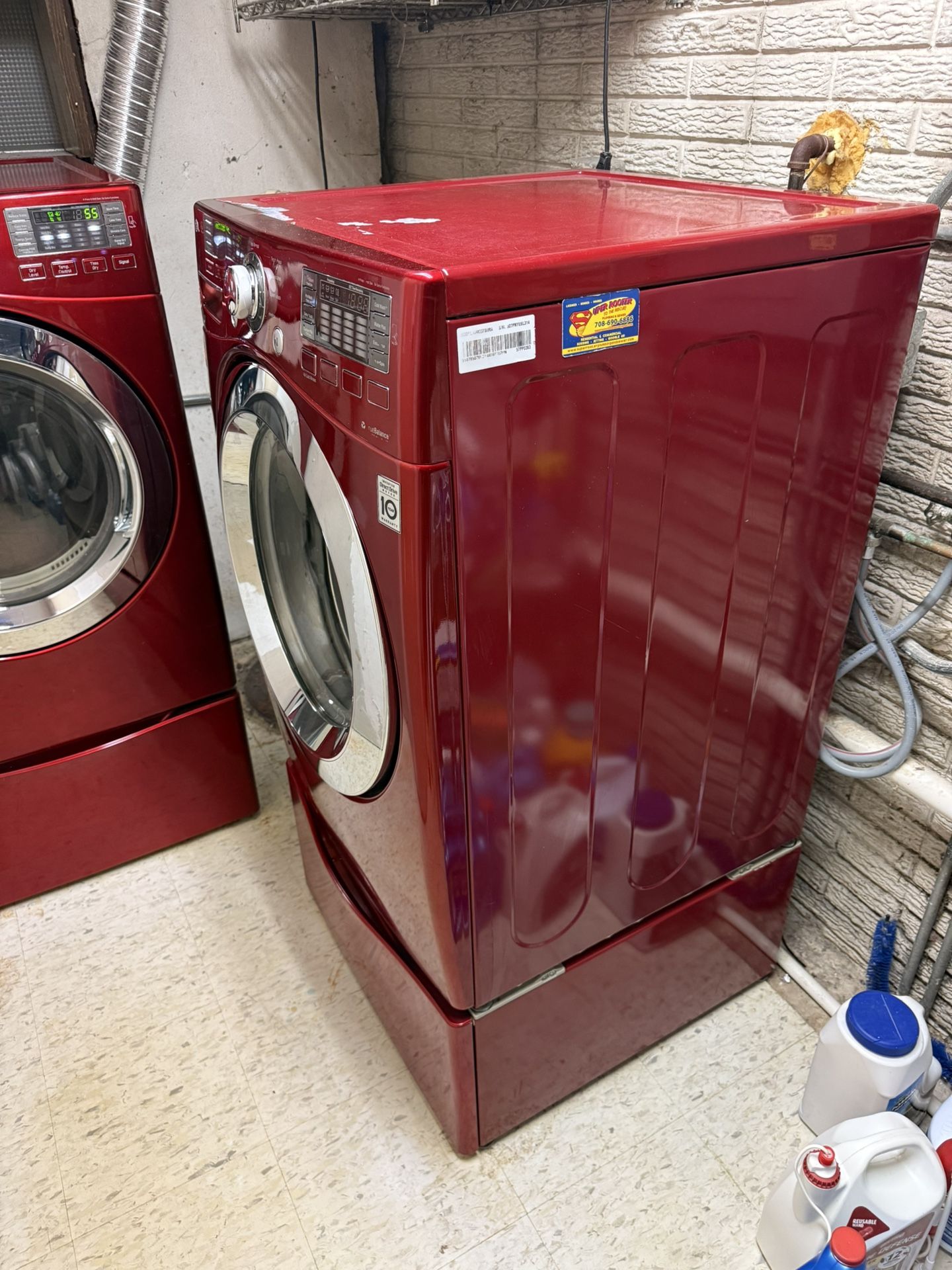 LG  Front Load Washer and LG GAS Dryer