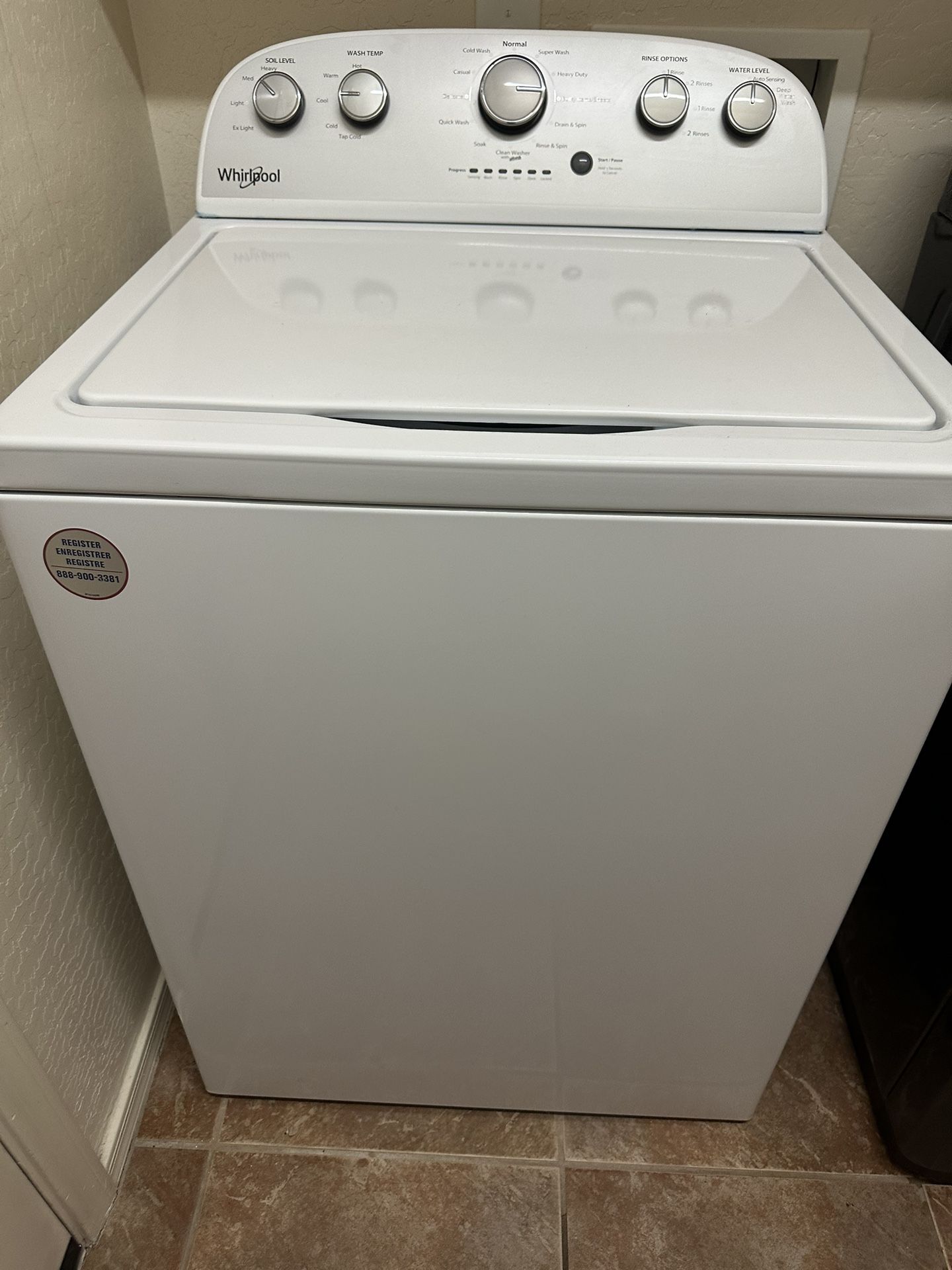 Wash Machine - Whirlpool Brand