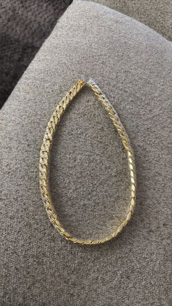 Hello Ice Gold Chain