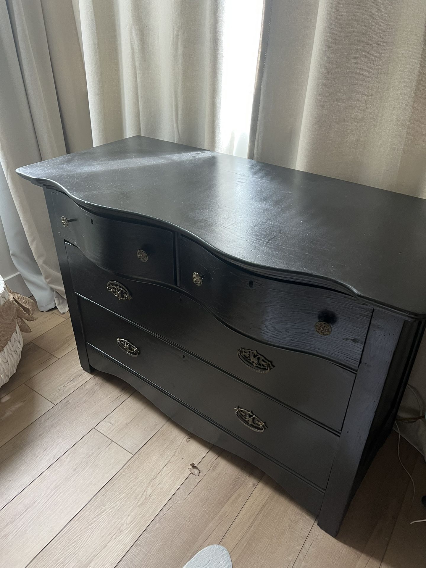 Scalloped Edge Dresser