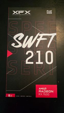 XFX Speedster SWFT 210 AMD Radeon RX 7600 8GB