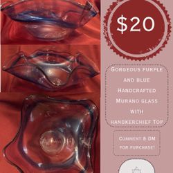 Handcrafted Murano Glass