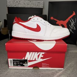 Size 13 - Air Jordan 1 Retro OG Low University Red CZ0790 161