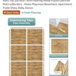 Tile Foam For gym Or Play Room Etc.