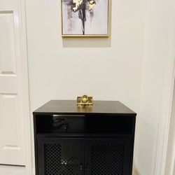 Black Credenza Set