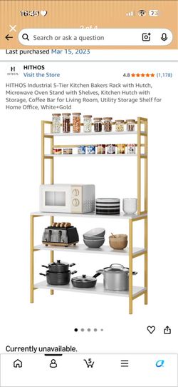 5 Tier Kitchen rack