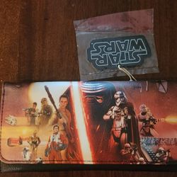 Brand New Disney Loungefly Star Wars The Force Awakens Trifold Wallet
