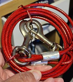 New Dog tie out cable