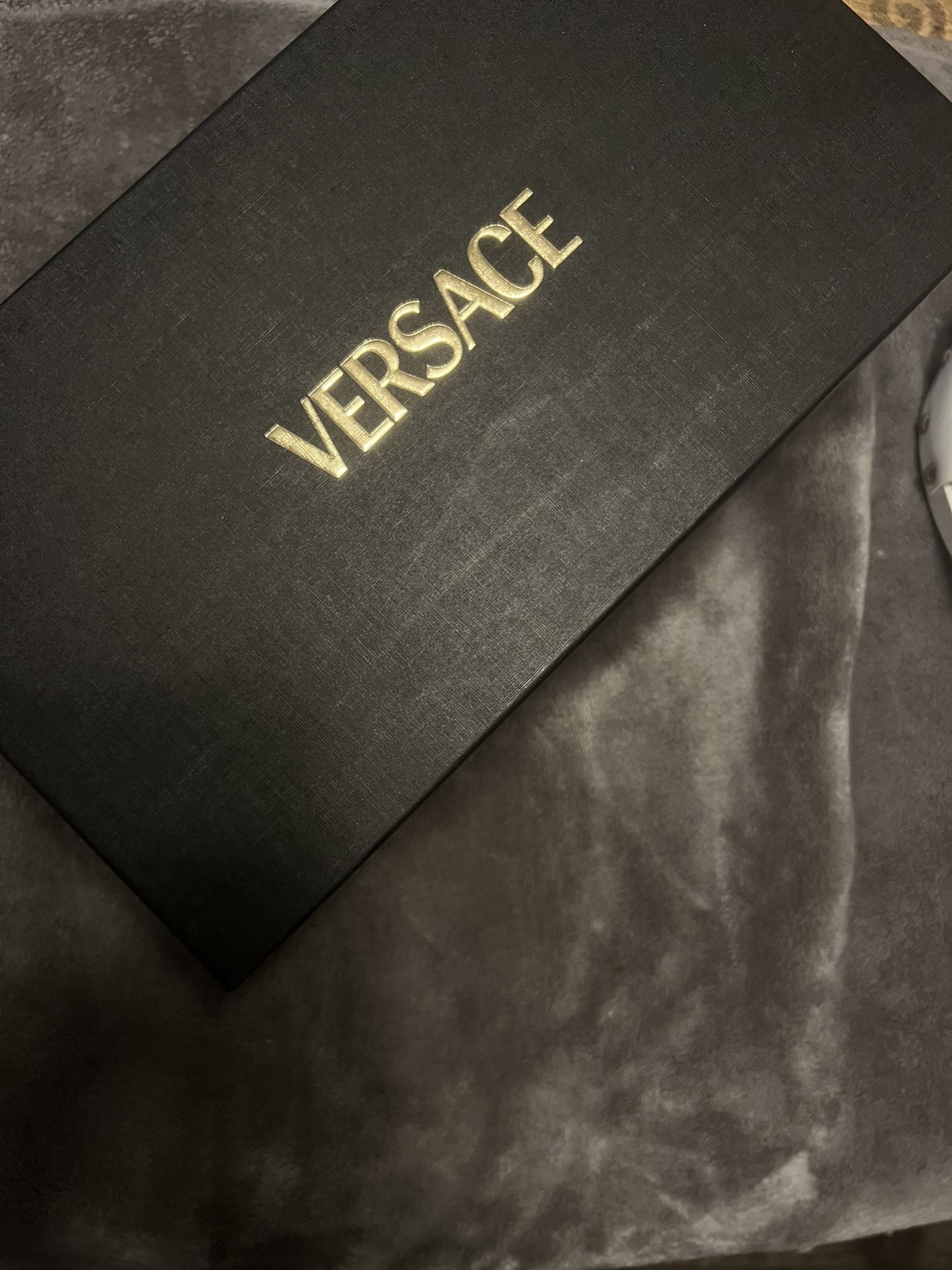 Versace Pink Satin Heels