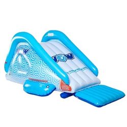 WOW Sports Cascade Inflatable Pool Slide with Sprinkler L 98" x W 57" x H 44"