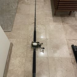 Calstar Daiwa 7’ Conventional Fishing Combo With Spectra 