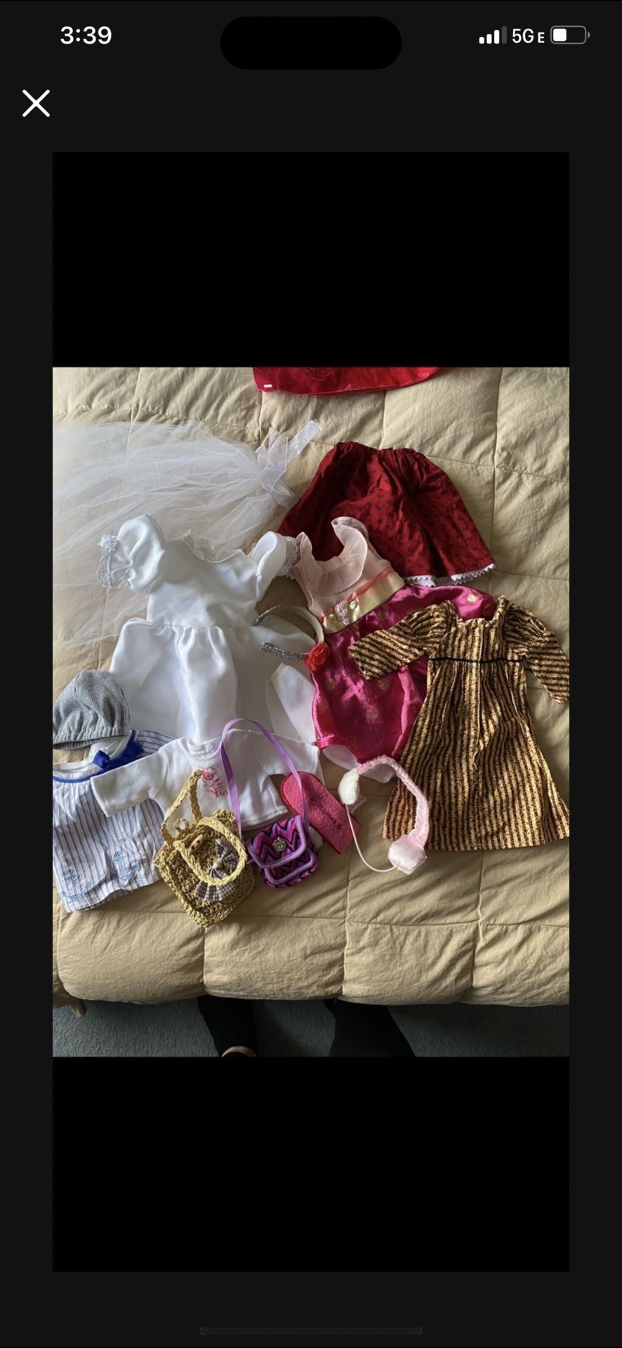 American Girl Doll Clothes Lot