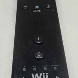 BLACK Nintendo Wii Remote Motion Plus Controller WiiMote RVL-036 OEM