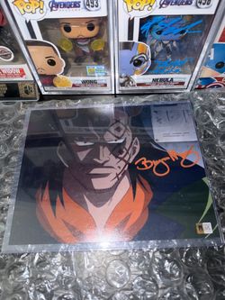 Monkey D Dragon One Piece 8 x 10 SIGNED Print + Cert