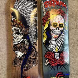 Brand New Santa Cruz Skateboard Decks