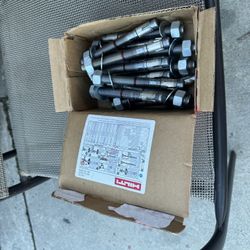 Box Of 5/8 X 6 Anchor Bolts 