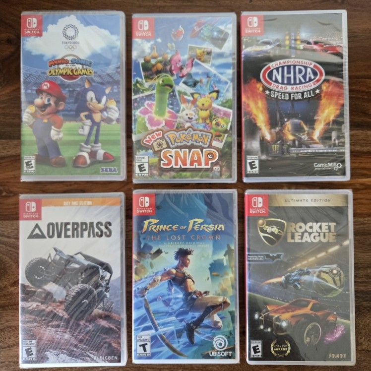 Nintendo Switch Games II (Brand New. No Trades)