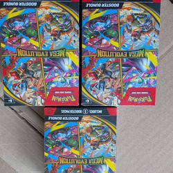 Mega evolutions booster bundle