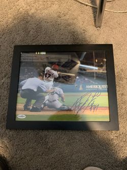 Howie Kendrick Signed picture
