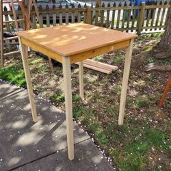 Wood table